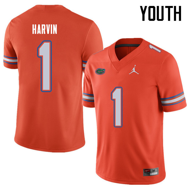 Youth Jordan Brand Royal Florida Gators Custom Game Jersey